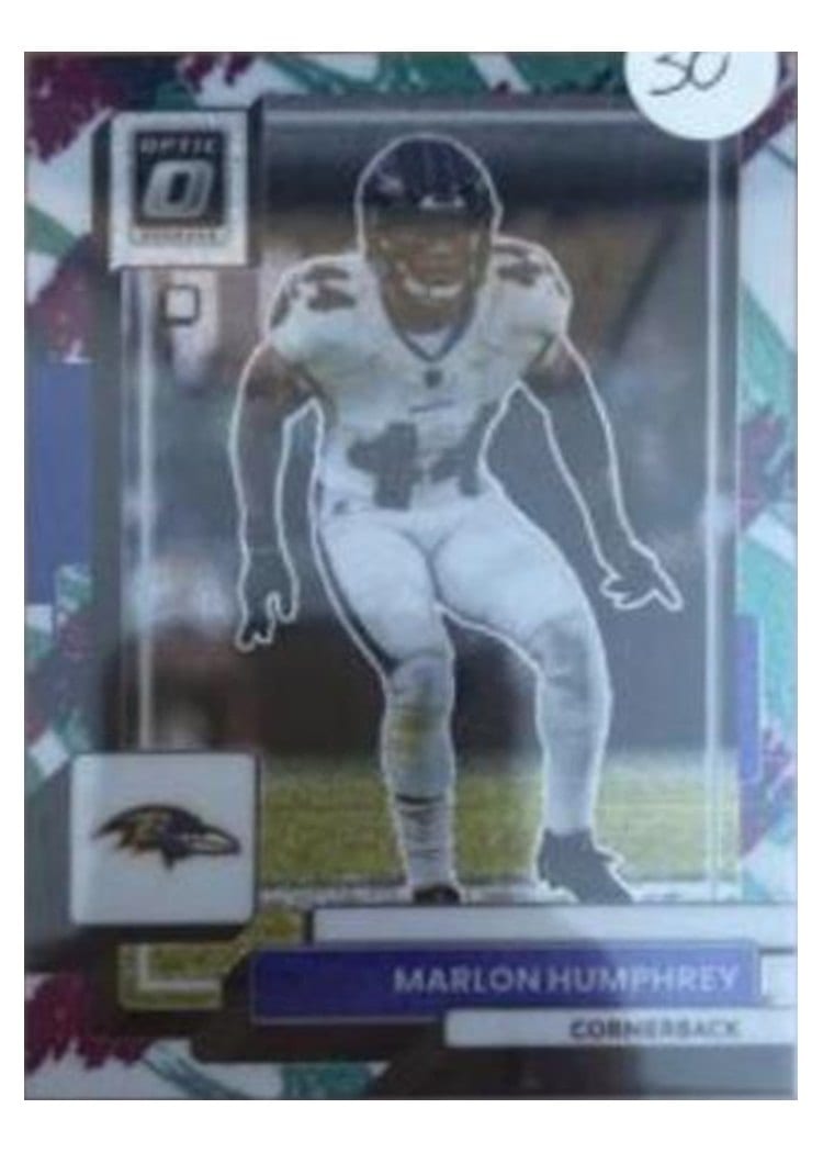 2022 Donruss Optic Base Set Marlon Humphrey #18 card