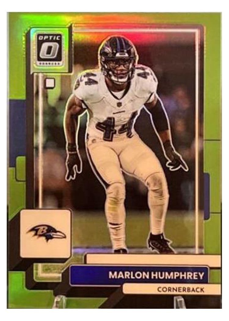 2022 Donruss Optic Base Set Marlon Humphrey #18 card