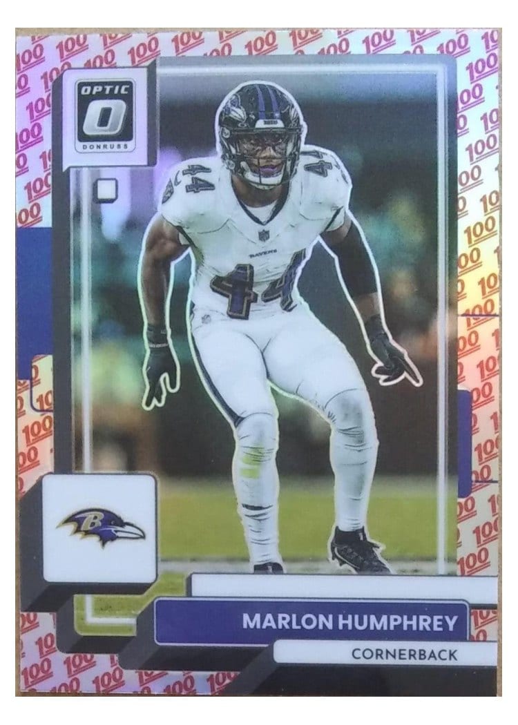 2022 Donruss Optic Base Set Marlon Humphrey #18 card