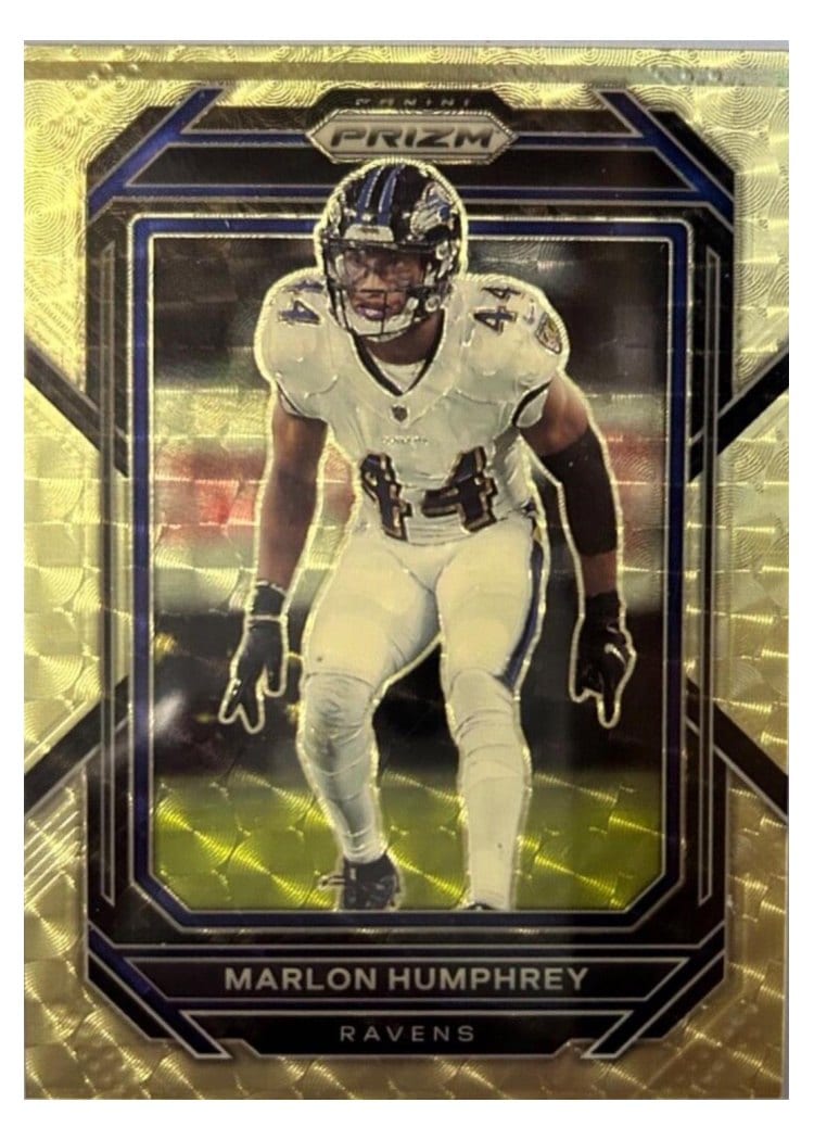 2022 Panini Prizm Base Set Marlon Humphrey #24 card
