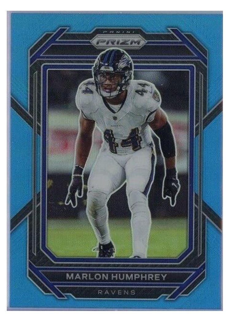 2022 Panini Prizm Base Set Marlon Humphrey #24 card