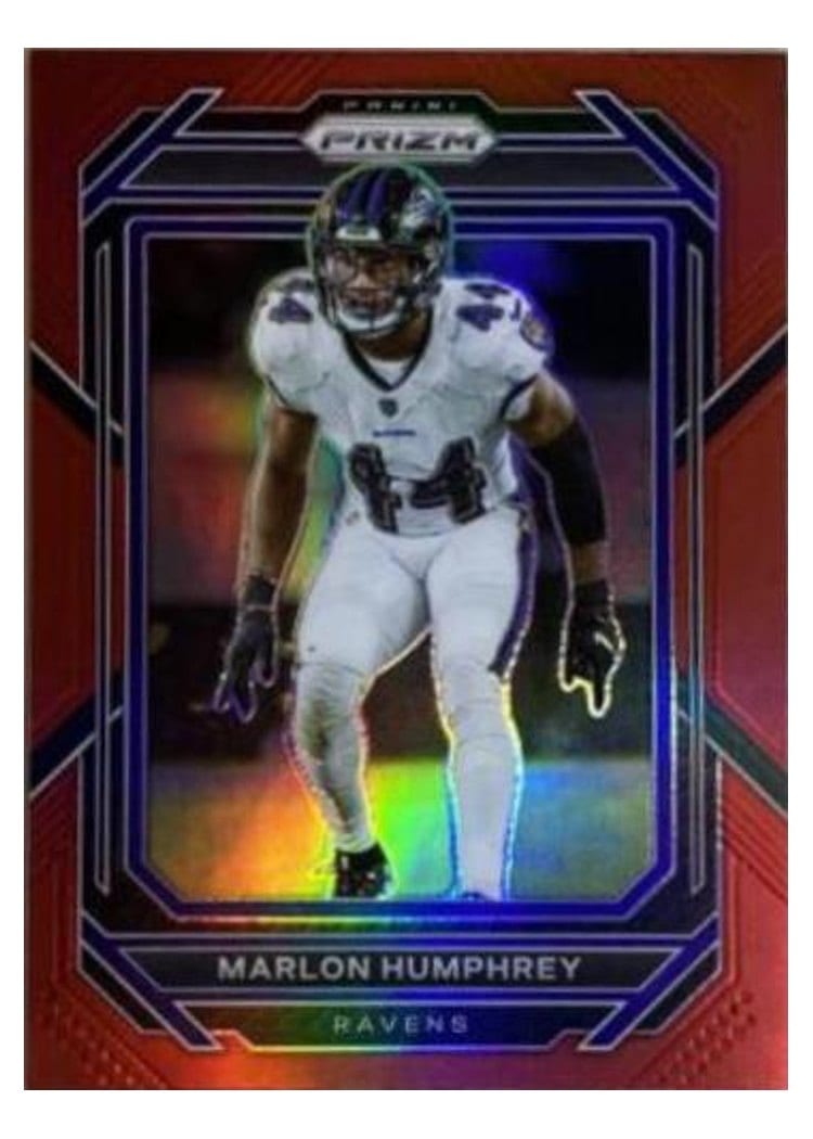 2022 Panini Prizm Base Set Marlon Humphrey #24 card