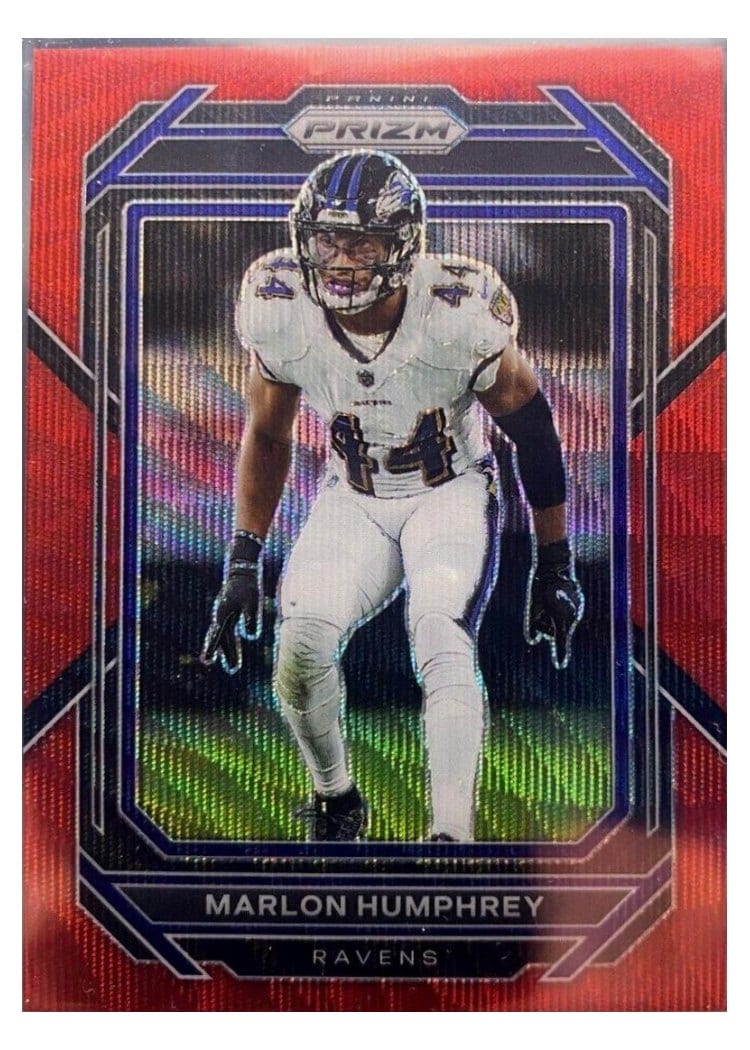 2022 Panini Prizm Base Set Marlon Humphrey #24 card