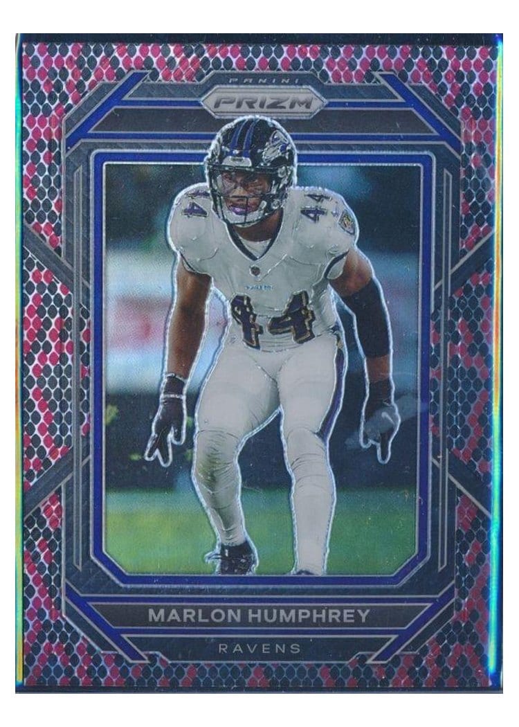 2022 Panini Prizm Base Set Marlon Humphrey #24 card