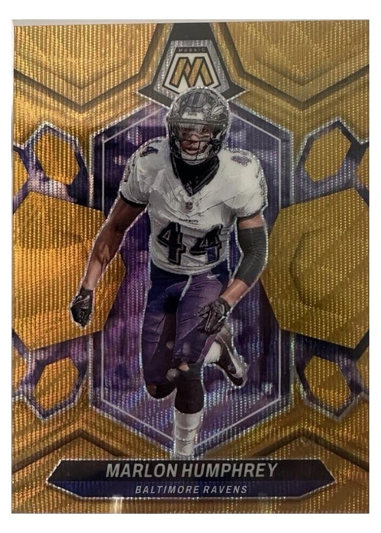 2024 Panini Mosaic Base Set Marlon Humphrey #20 card