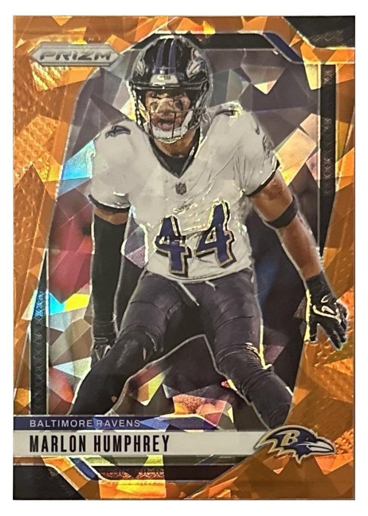 2024 Panini Prizm Base Set Marlon Humphrey Orange Ice #24 card