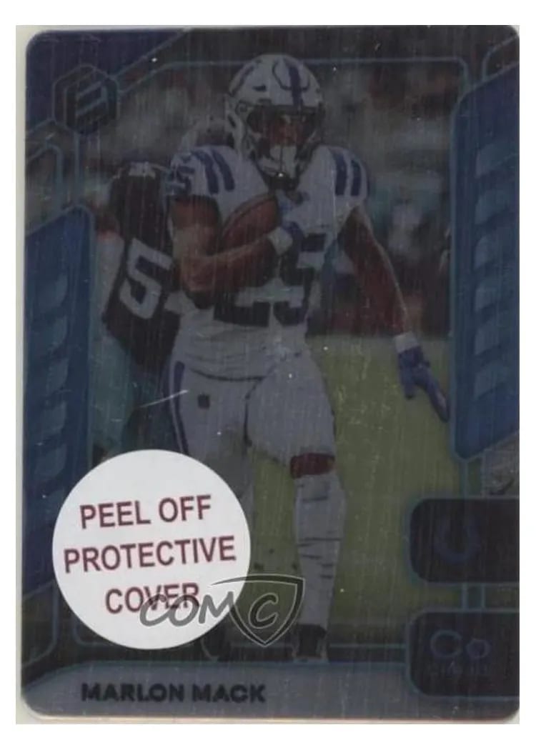 2020 Panini Elements Base Set Marlon Mack #28 card
