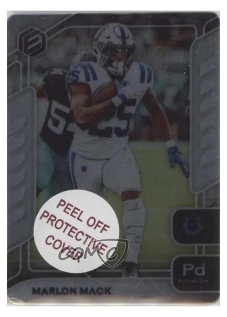 2020 Panini Elements Base Set Marlon Mack #28 card