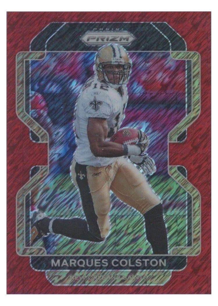 2021 Panini Prizm Base Set Marques Colston #310 card