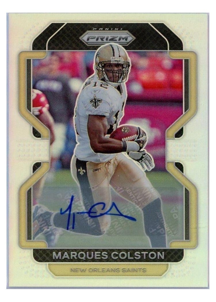 2021 Panini Prizm Base Set Marques Colston #310 card