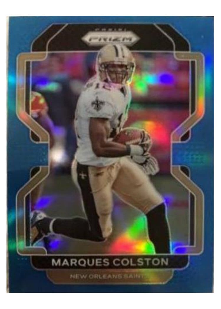 2021 Panini Prizm Base Set Marques Colston #310 card