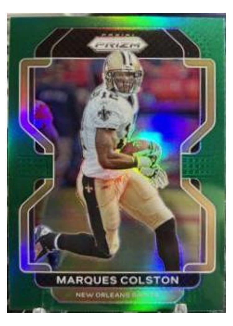 2021 Panini Prizm Base Set Marques Colston #310 card