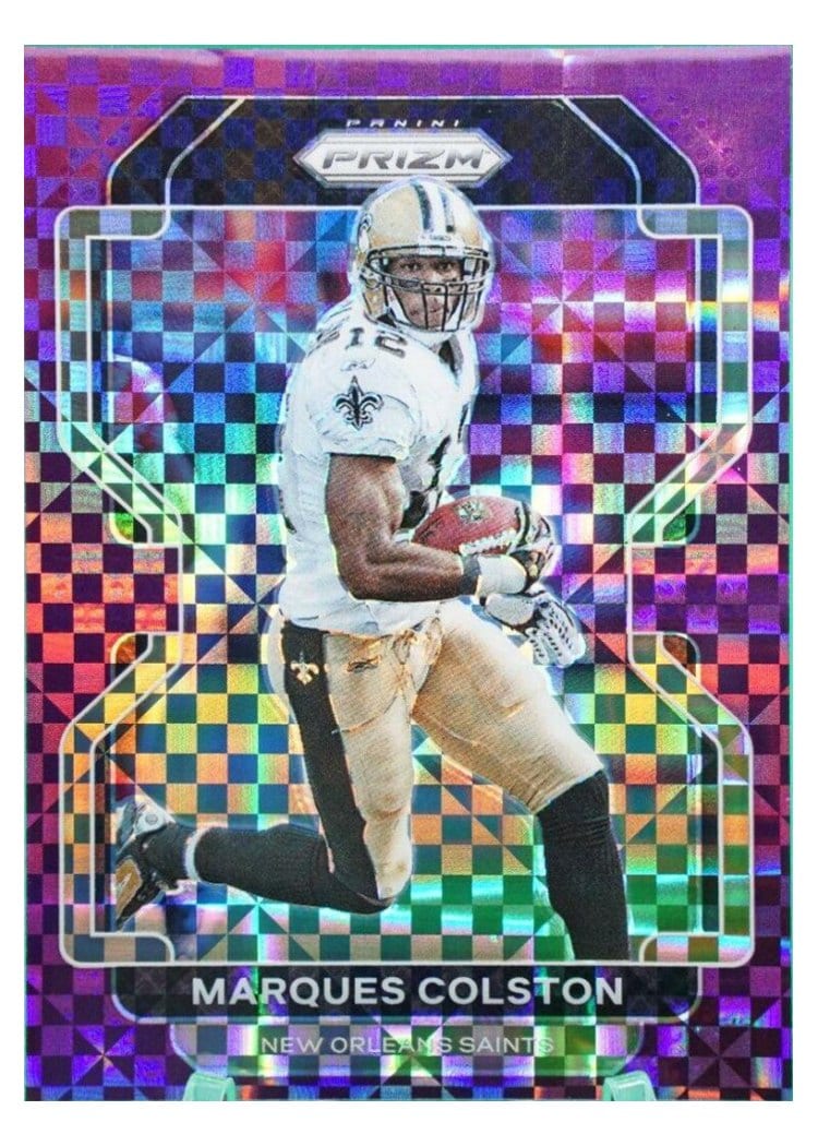 2021 Panini Prizm Base Set Marques Colston #310 card