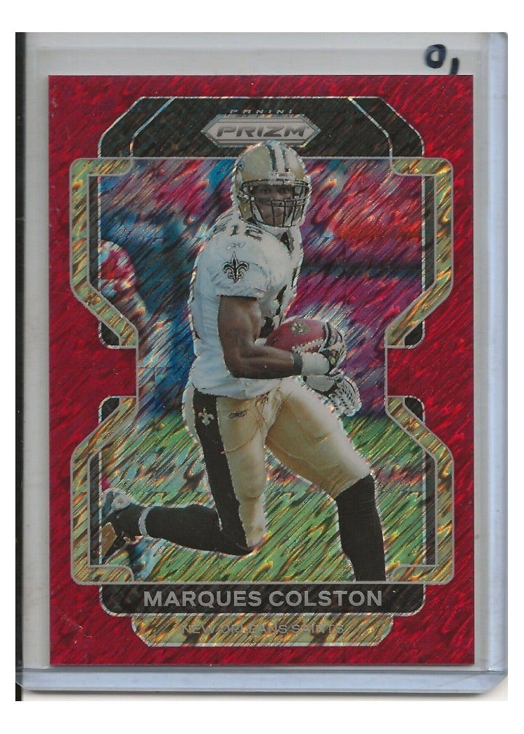 2021 Panini Prizm Base Set Marques Colston #310 card