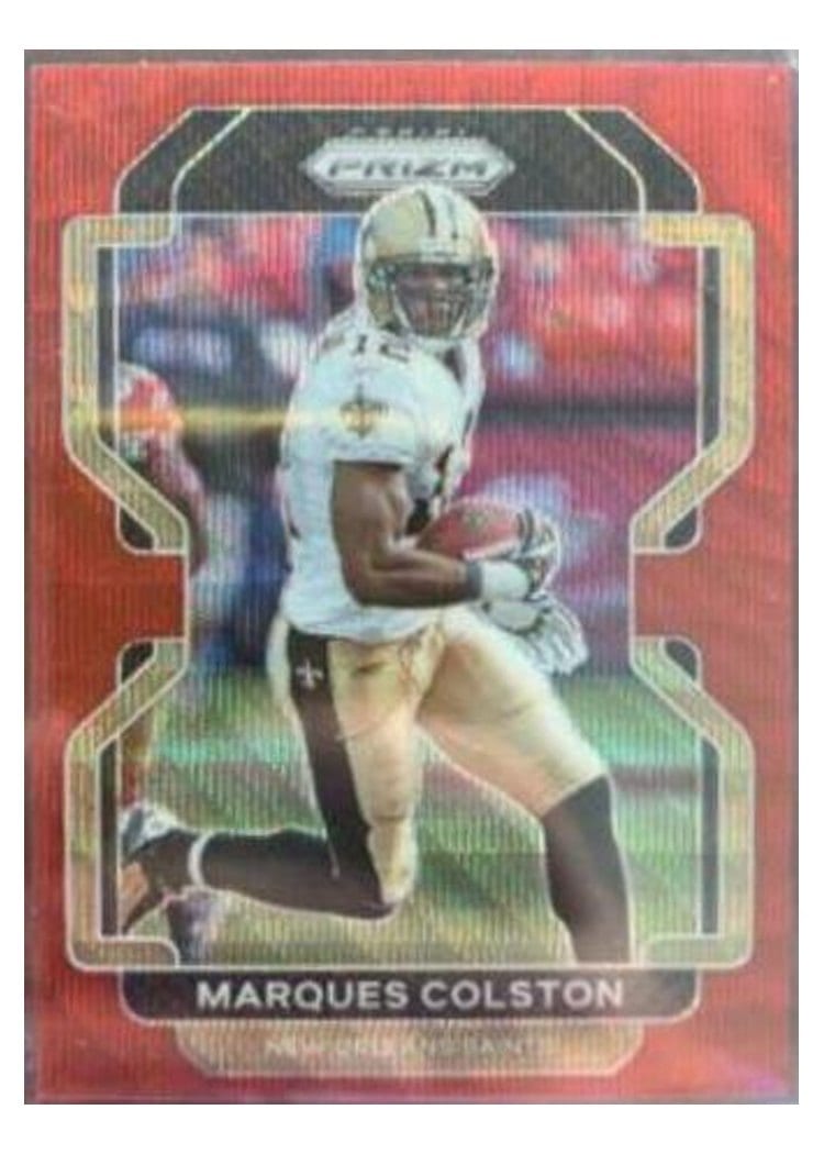 2021 Panini Prizm Base Set Marques Colston #310 card