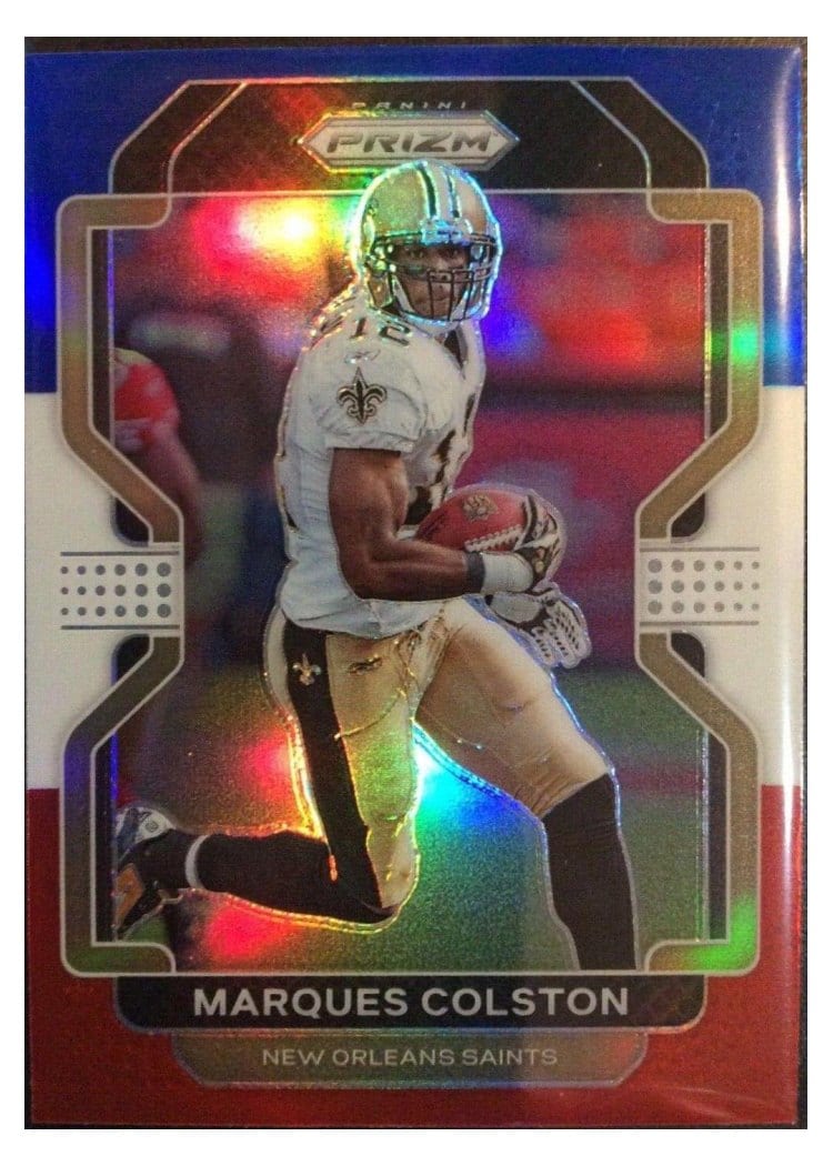 2021 Panini Prizm Base Set Marques Colston #310 card