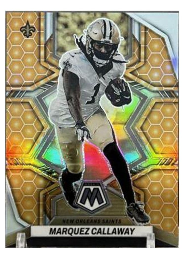 2022 Panini Mosaic Base Set Marquez Callaway #141 card