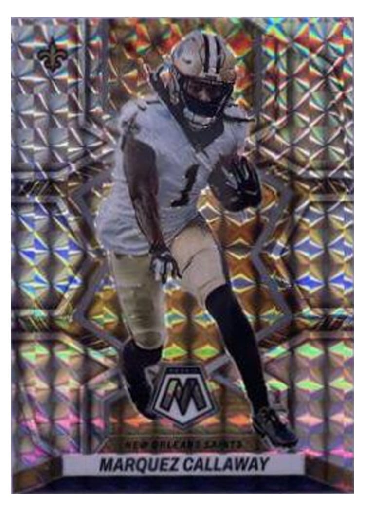 2022 Panini Mosaic Base Set Marquez Callaway #141 card