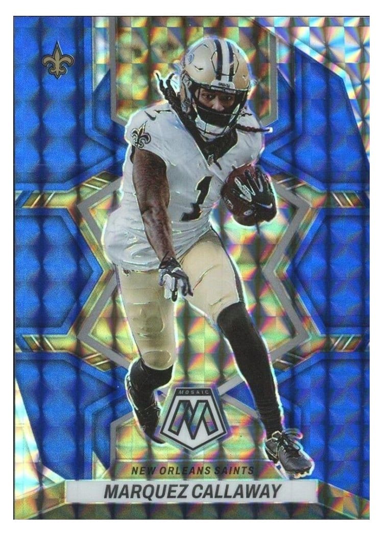 2022 Panini Mosaic Base Set Marquez Callaway #141 card