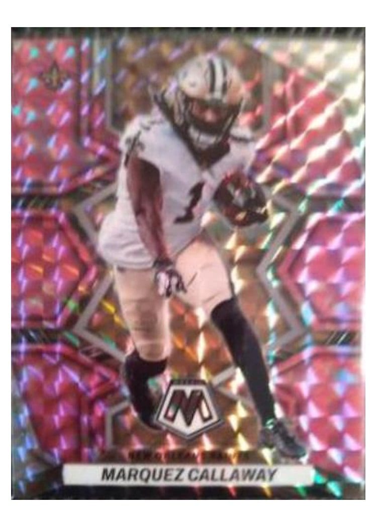 2022 Panini Mosaic Base Set Marquez Callaway #141 card