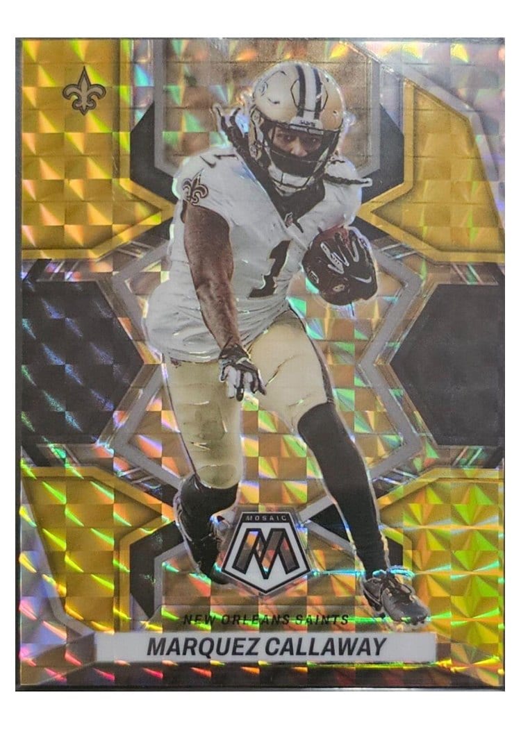 2022 Panini Mosaic Base Set Marquez Callaway #141 card