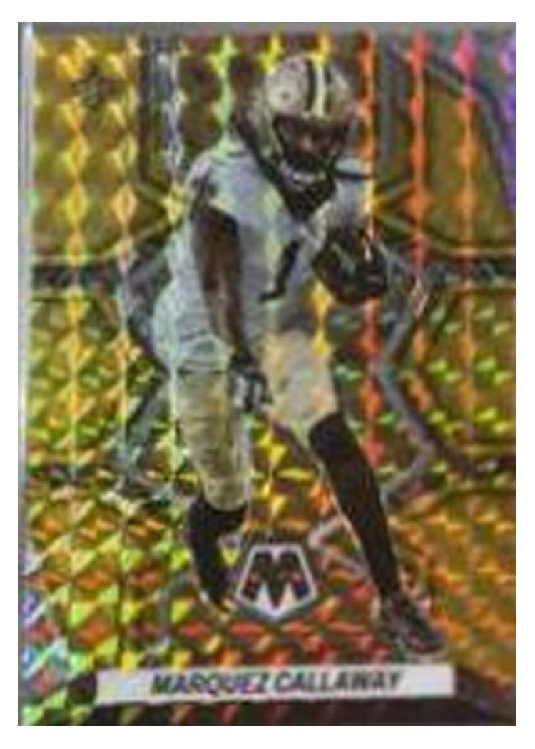 2022 Panini Mosaic Base Set Marquez Callaway #141 card