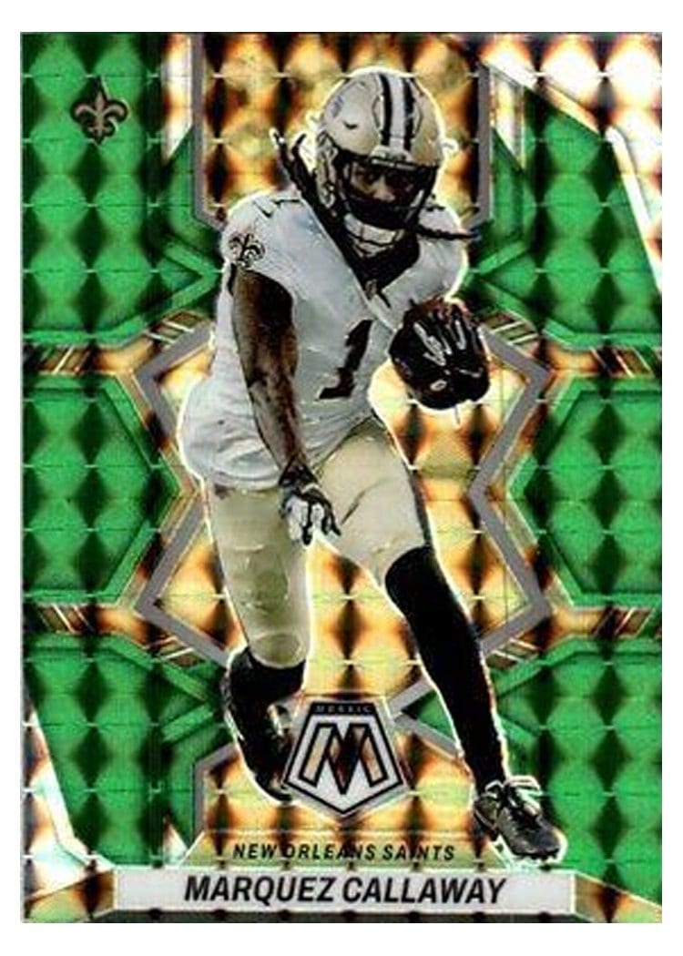 2022 Panini Mosaic Base Set Marquez Callaway #141 card