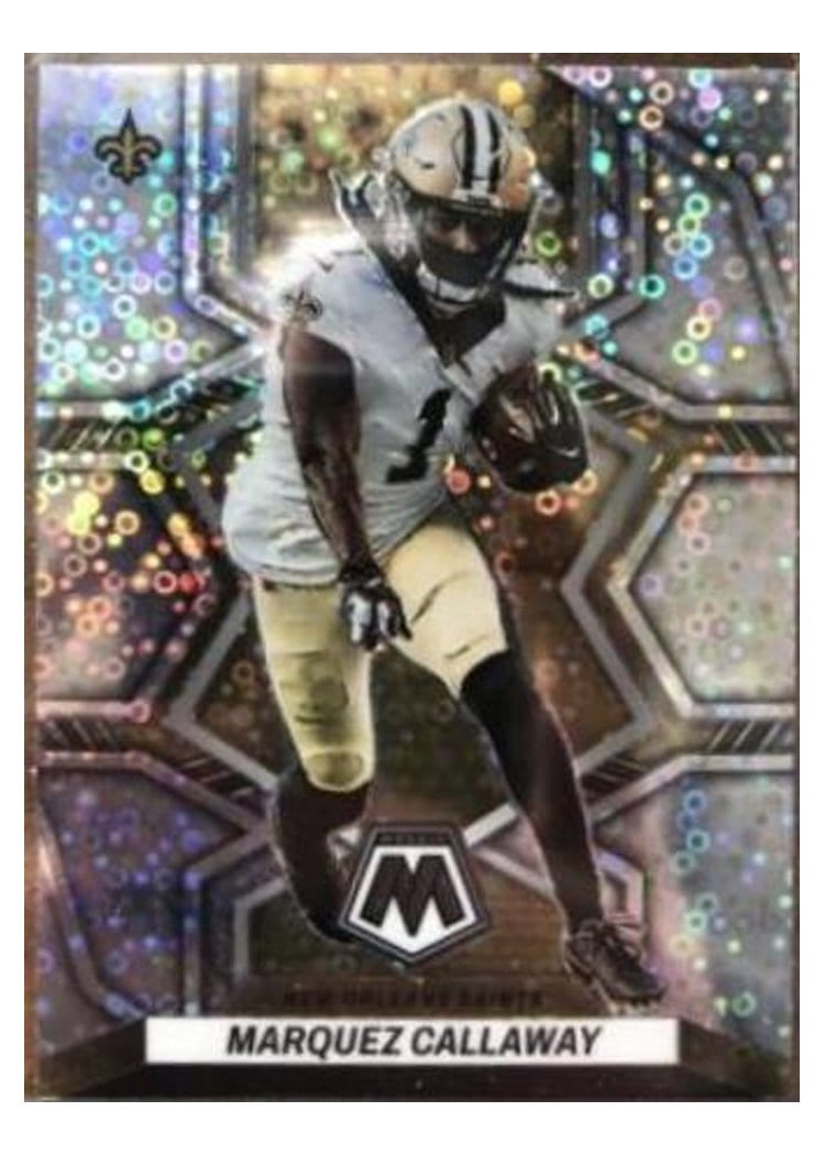 2022 Panini Mosaic Base Set Marquez Callaway #141 card