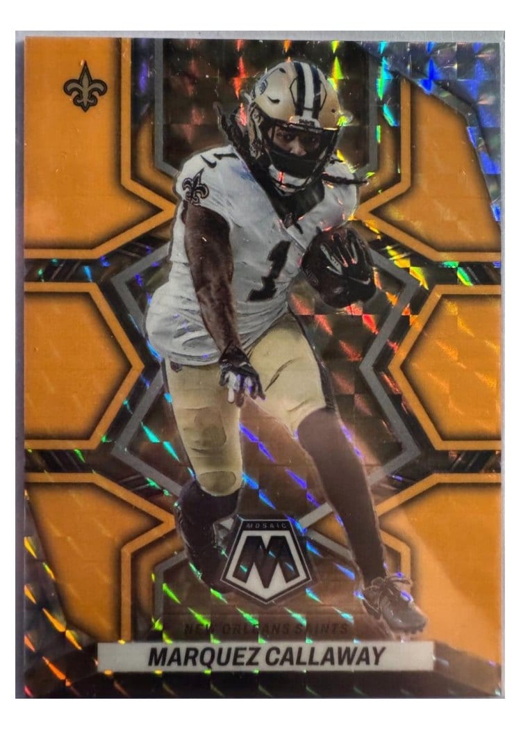 2022 Panini Mosaic Base Set Marquez Callaway #141 card