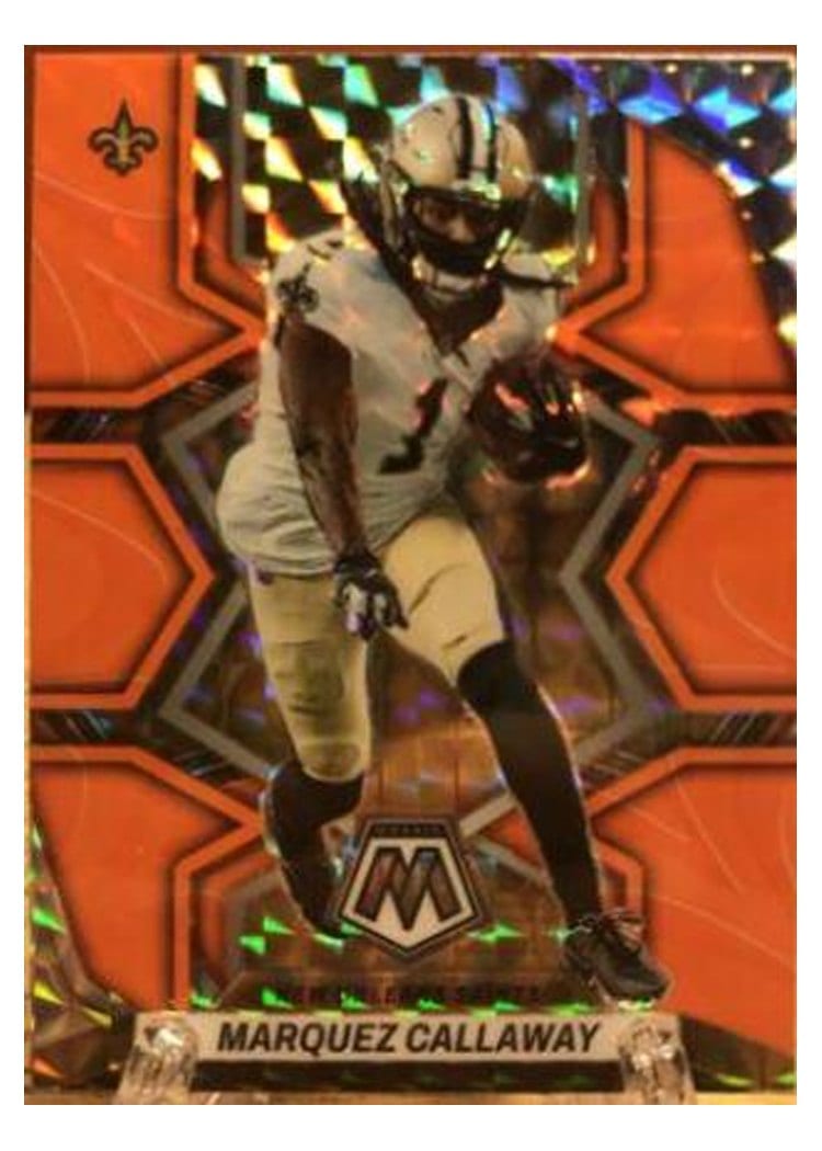 2022 Panini Mosaic Base Set Marquez Callaway #141 card
