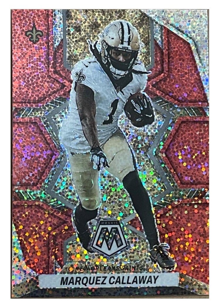 2022 Panini Mosaic Base Set Marquez Callaway #141 card