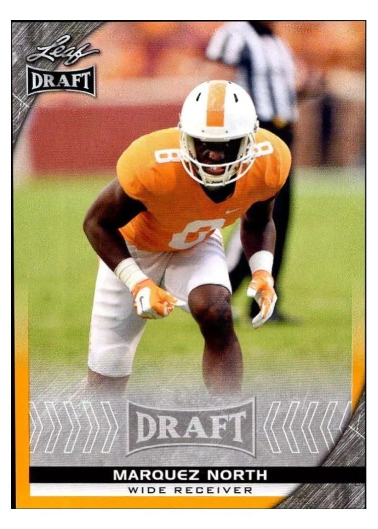 2016 Leaf Draft Marquez North Gold #63 card