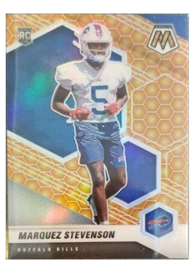 2021 Panini Mosaic Base Set Marquez Stevenson #390 card