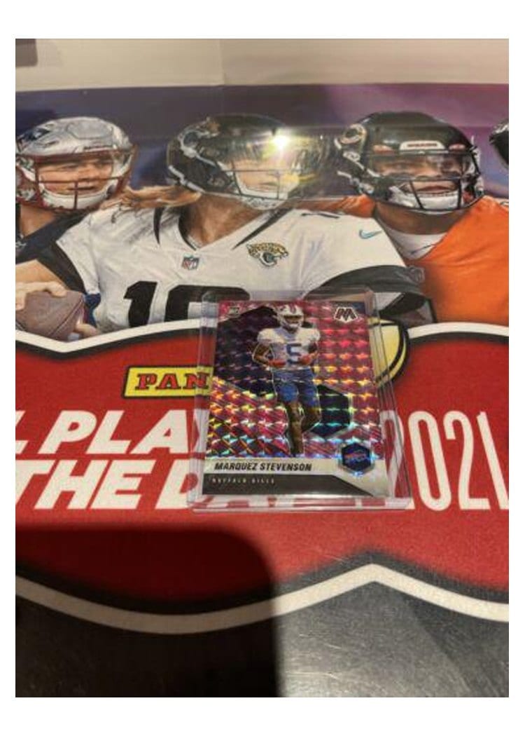 2021 Panini Mosaic Base Set Marquez Stevenson #390 card