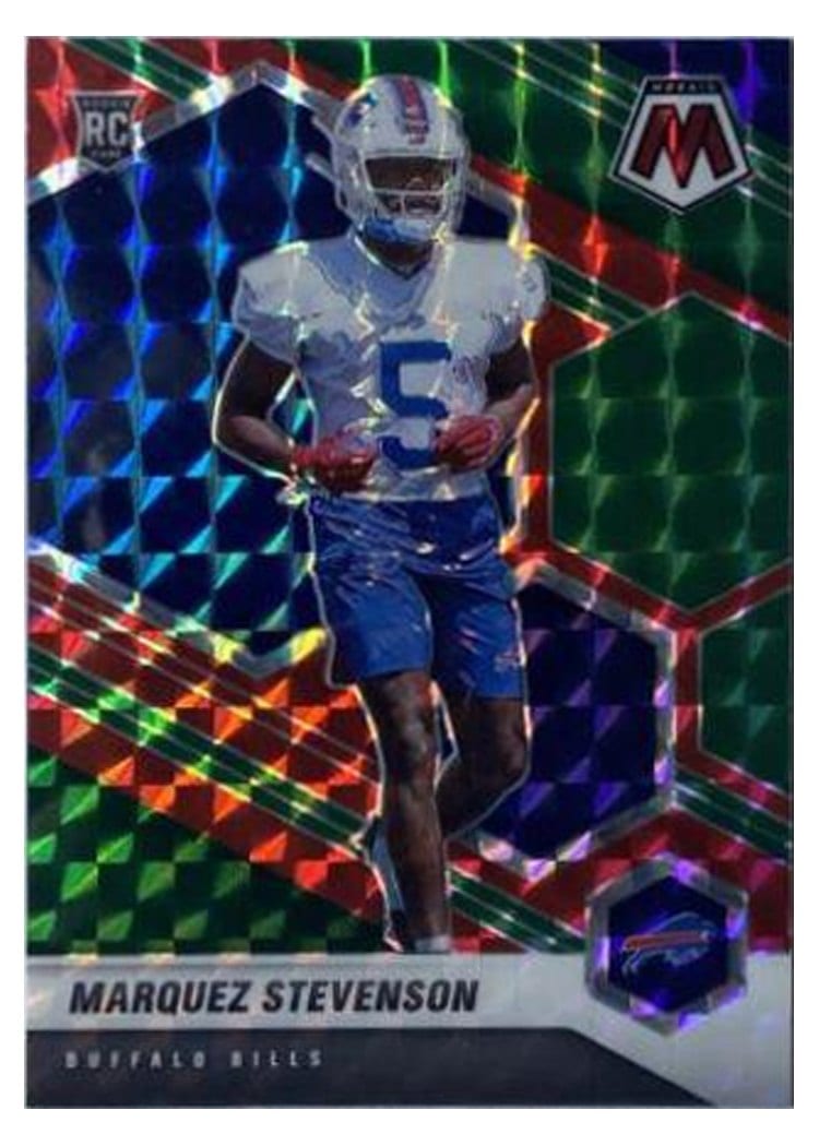 2021 Panini Mosaic Base Set Marquez Stevenson #390 card