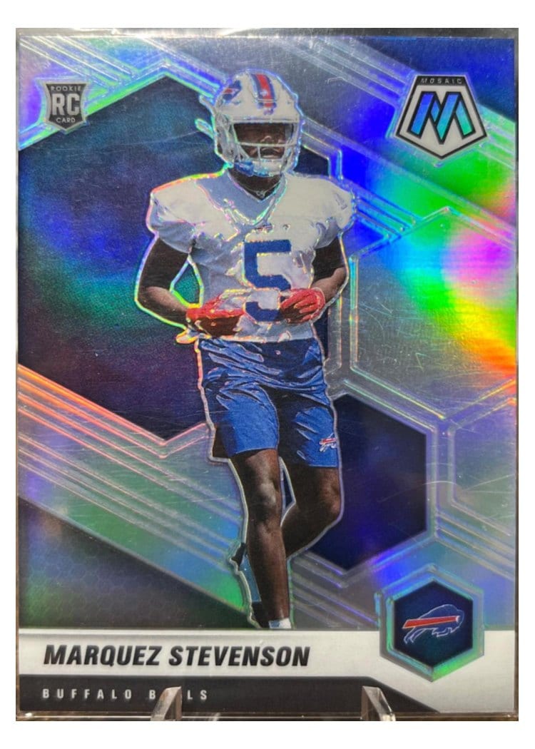 2021 Panini Mosaic Base Set Marquez Stevenson #390 card