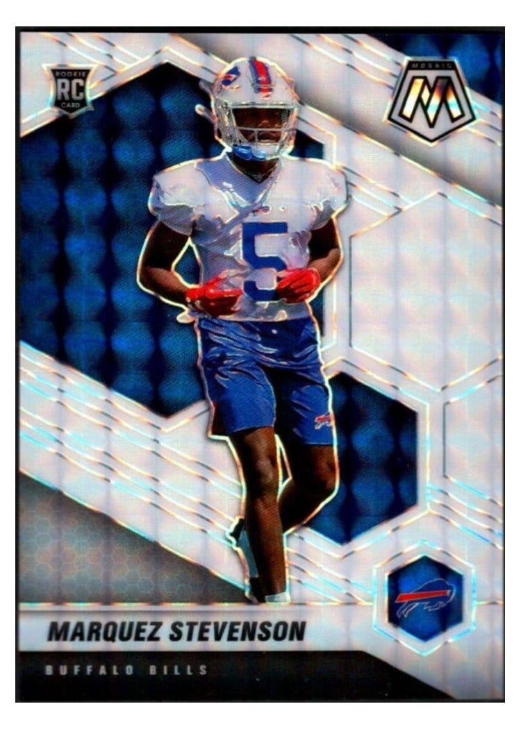 2021 Panini Mosaic Base Set Marquez Stevenson #390 card
