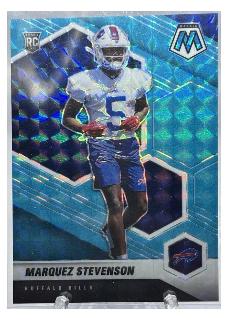 2021 Panini Mosaic Base Set Marquez Stevenson #390 card
