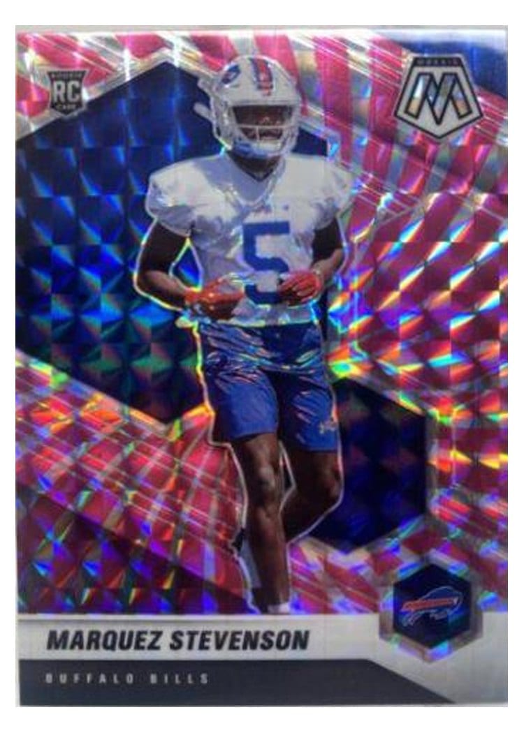 2021 Panini Mosaic Base Set Marquez Stevenson #390 card