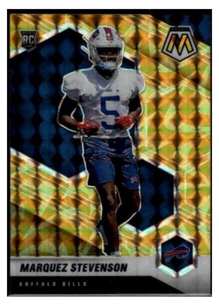 2021 Panini Mosaic Base Set Marquez Stevenson #390 card