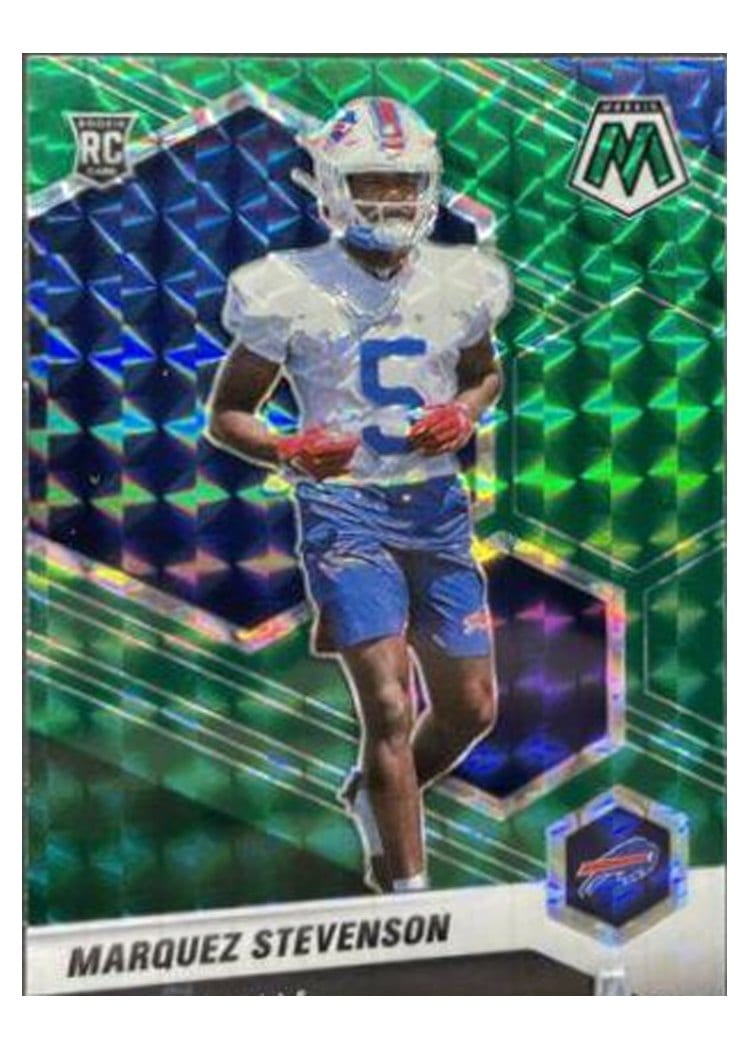 2021 Panini Mosaic Base Set Marquez Stevenson #390 card