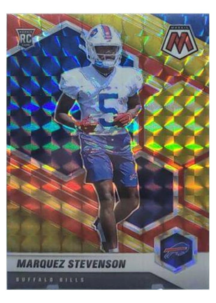 2021 Panini Mosaic Base Set Marquez Stevenson #390 card
