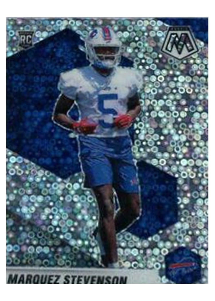 2021 Panini Mosaic Base Set Marquez Stevenson #390 card