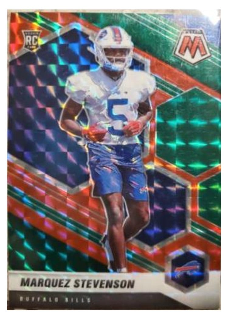 2021 Panini Mosaic Base Set Marquez Stevenson #390 card