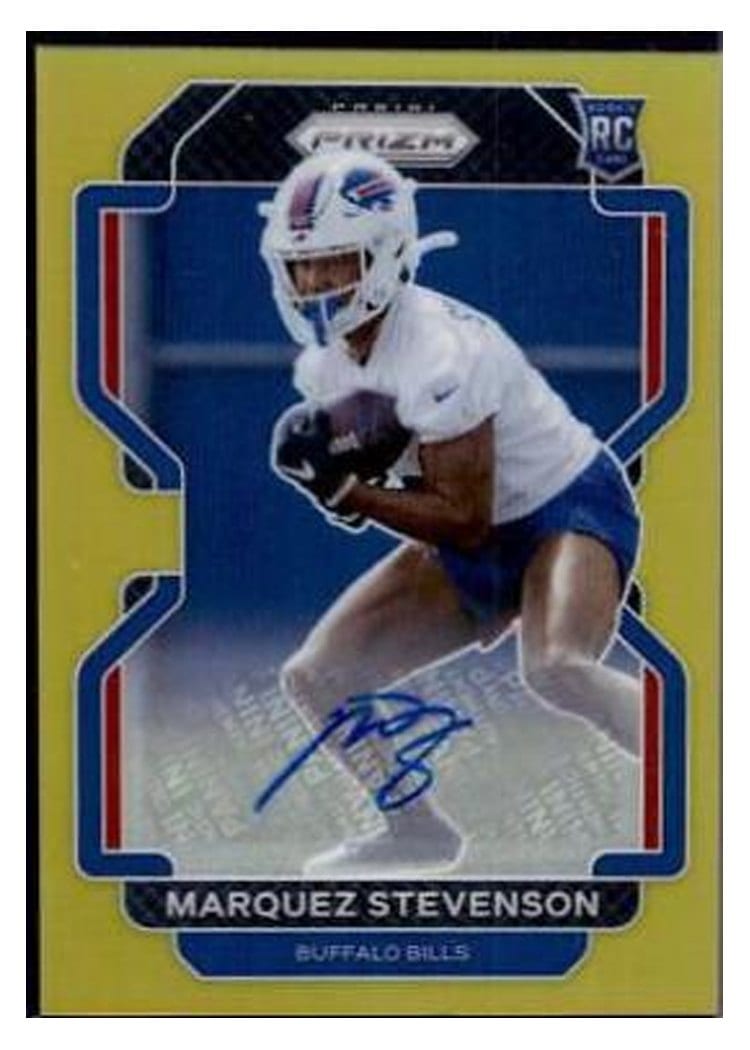2021 Panini Prizm Base Set Marquez Stevenson #407 card