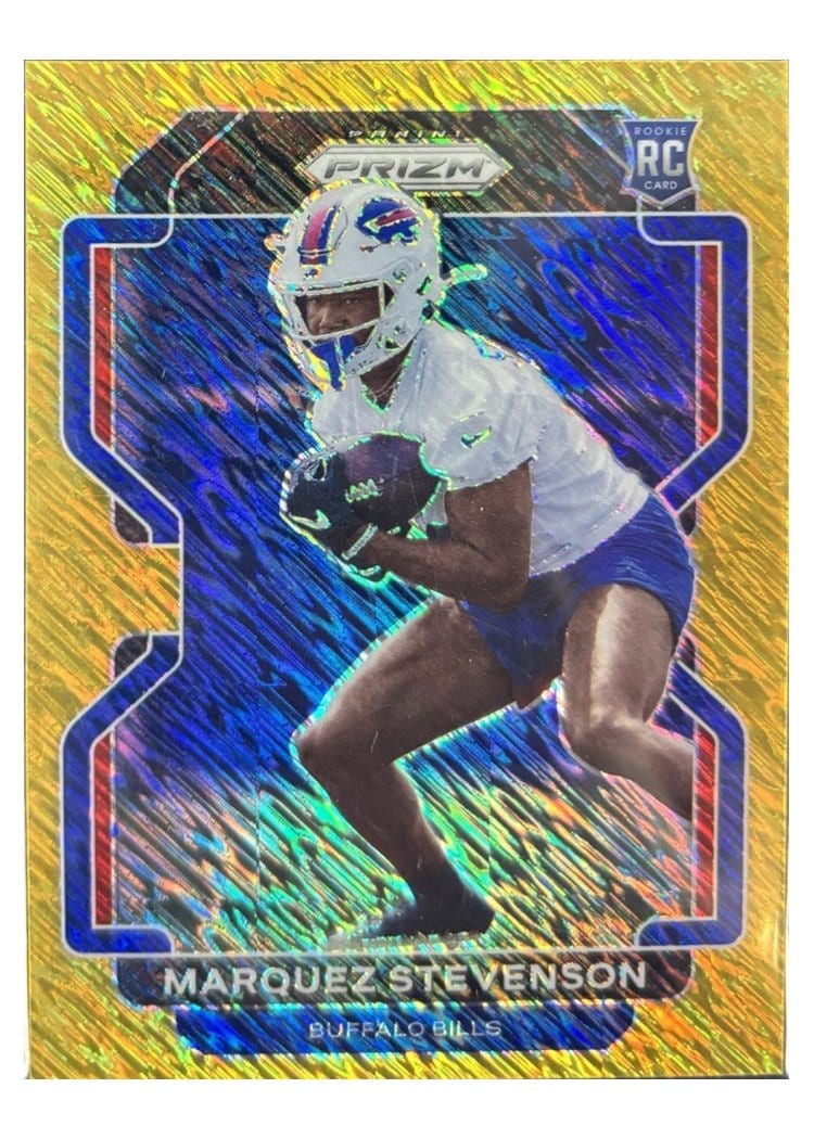 2021 Panini Prizm Base Set Marquez Stevenson #407 card