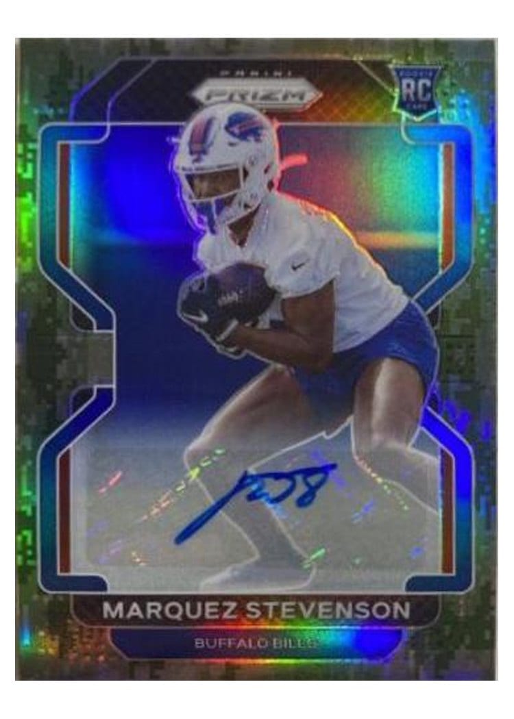 2021 Panini Prizm Base Set Marquez Stevenson #407 card