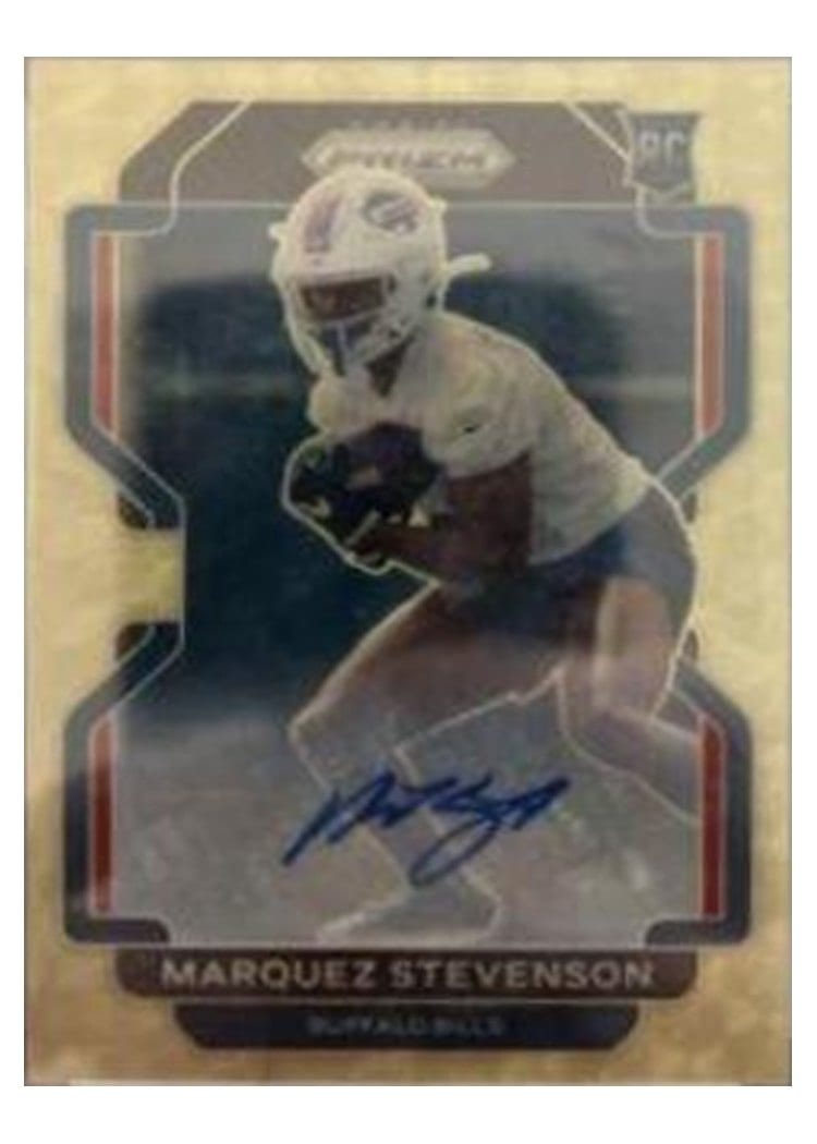 2021 Panini Prizm Base Set Marquez Stevenson #407 card