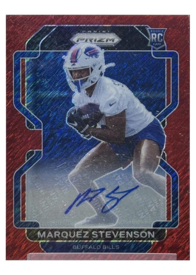 2021 Panini Prizm Base Set Marquez Stevenson #407 card