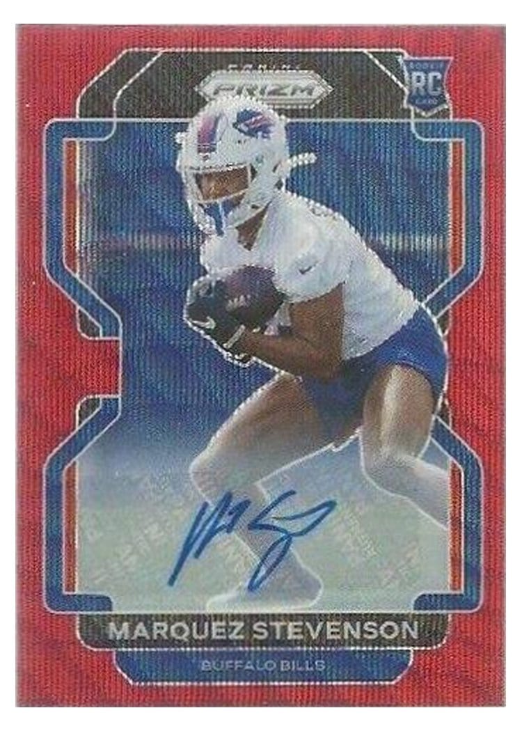 2021 Panini Prizm Base Set Marquez Stevenson #407 card